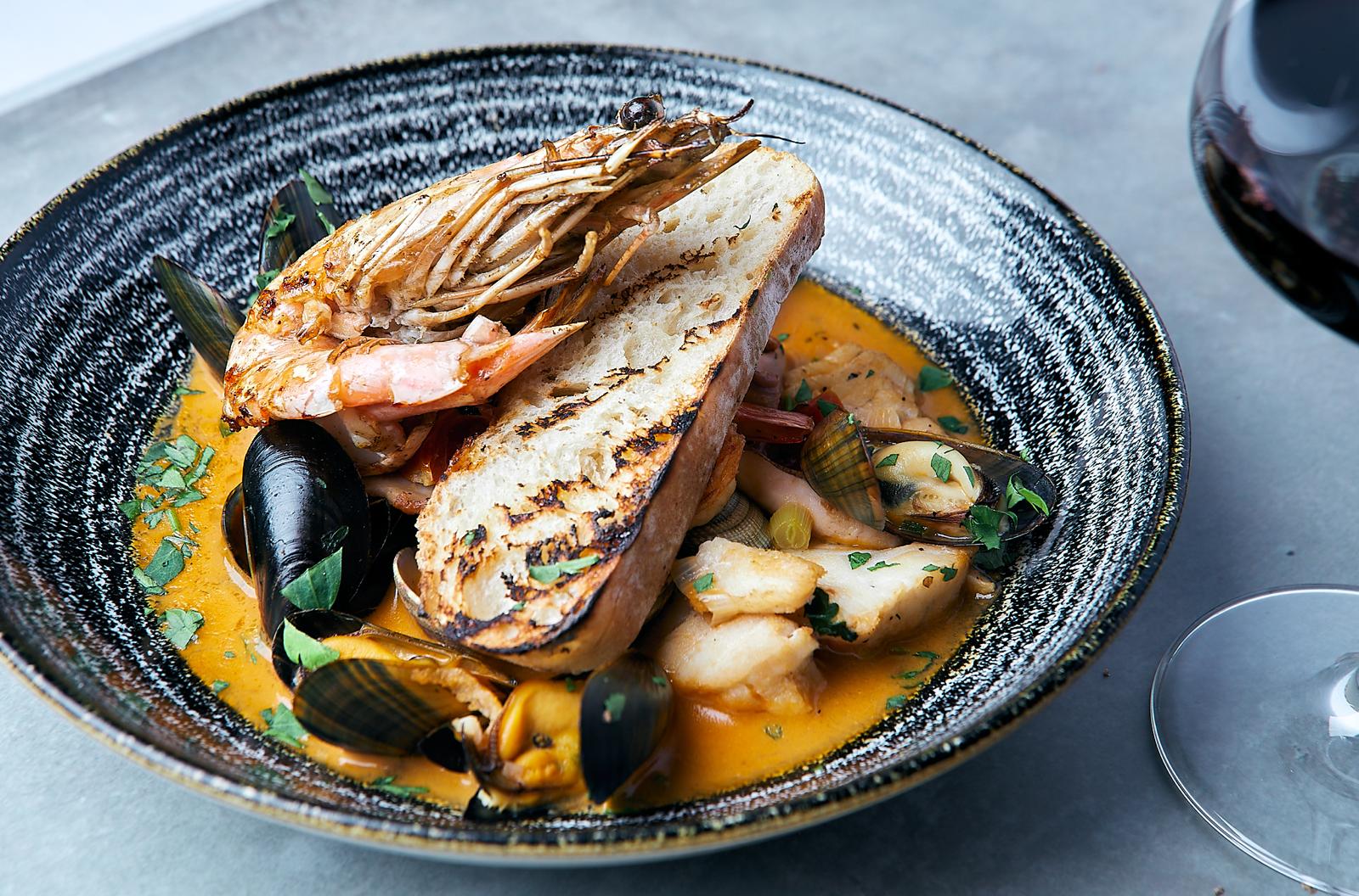 Meeresfrüchte-Eintopf